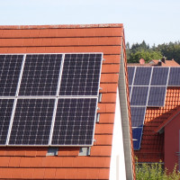 Photovoltaikanlagen auf Gebäudedächern in der Stadt Neumarkt i.d.OPf.